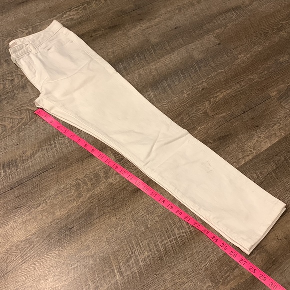 UNIQLO white skinny stretch jeans pants women’s size 27 - Picture 5 of 9